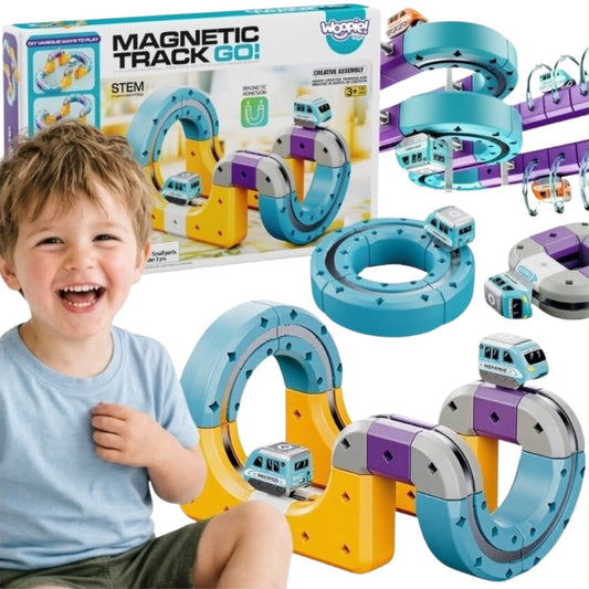 Magnetic Track Go! Gravity-Defying Electric Train Set