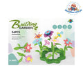 36PCS DIY Flower Garden Building Blocks Set – Educational Floral Arrangement Toy for Kids