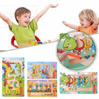 Wooden Magnetic Learning Maze Color Matching Board