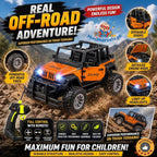 RC Off-Road Jeep Toy for Kids - Remote Control 4x4 Monster Truck