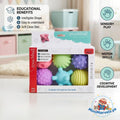 Set of 6 sensory balls for babies - Textured
