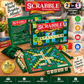 Elite Scrabble 2-in-1 Board Game & Ludo | Word & Family Game