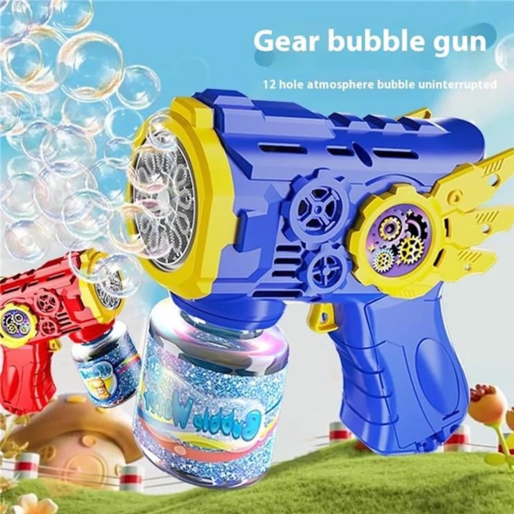Flying Armor Automatic Bubble Gun