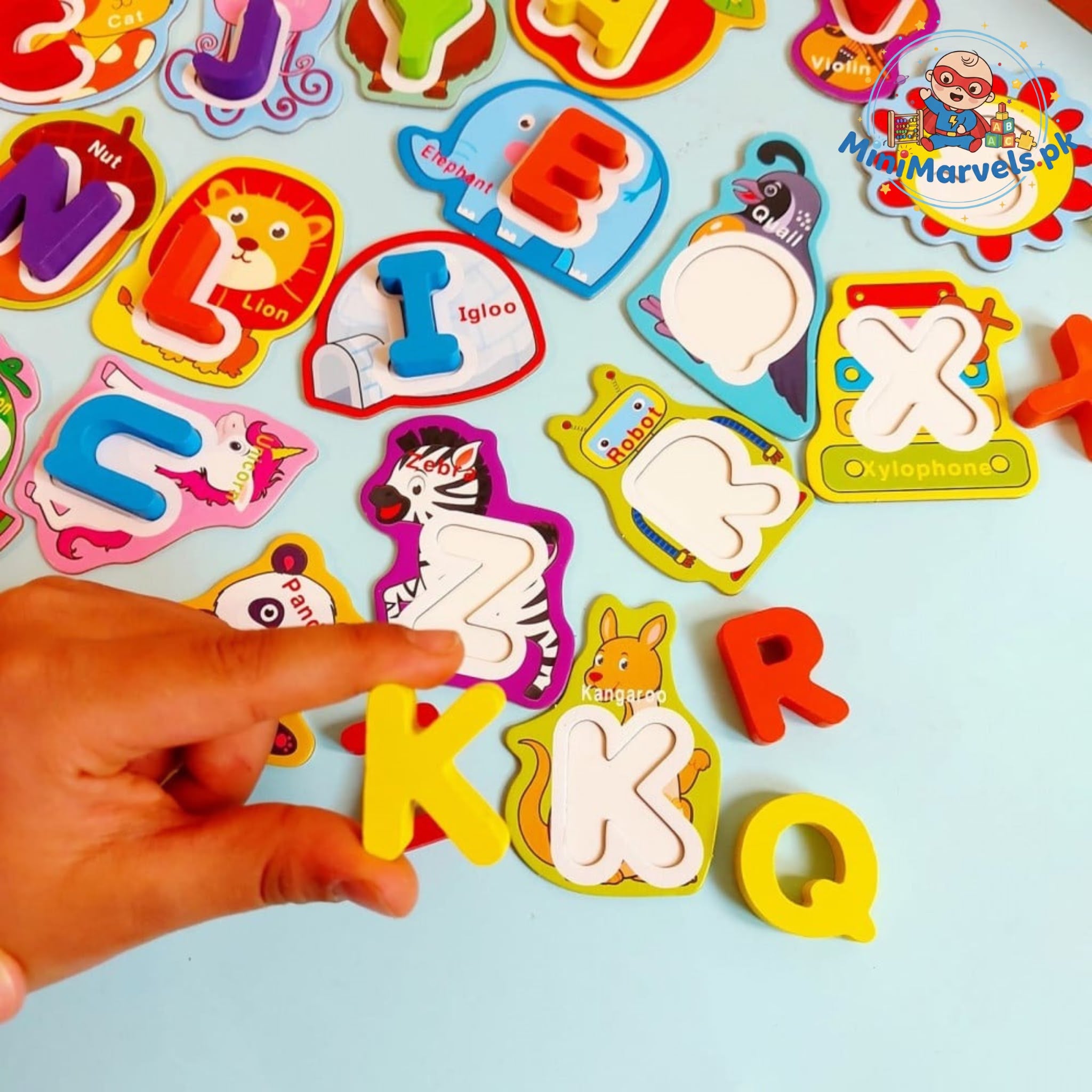 Numbers & Letters Educational Pairing Game for Kids