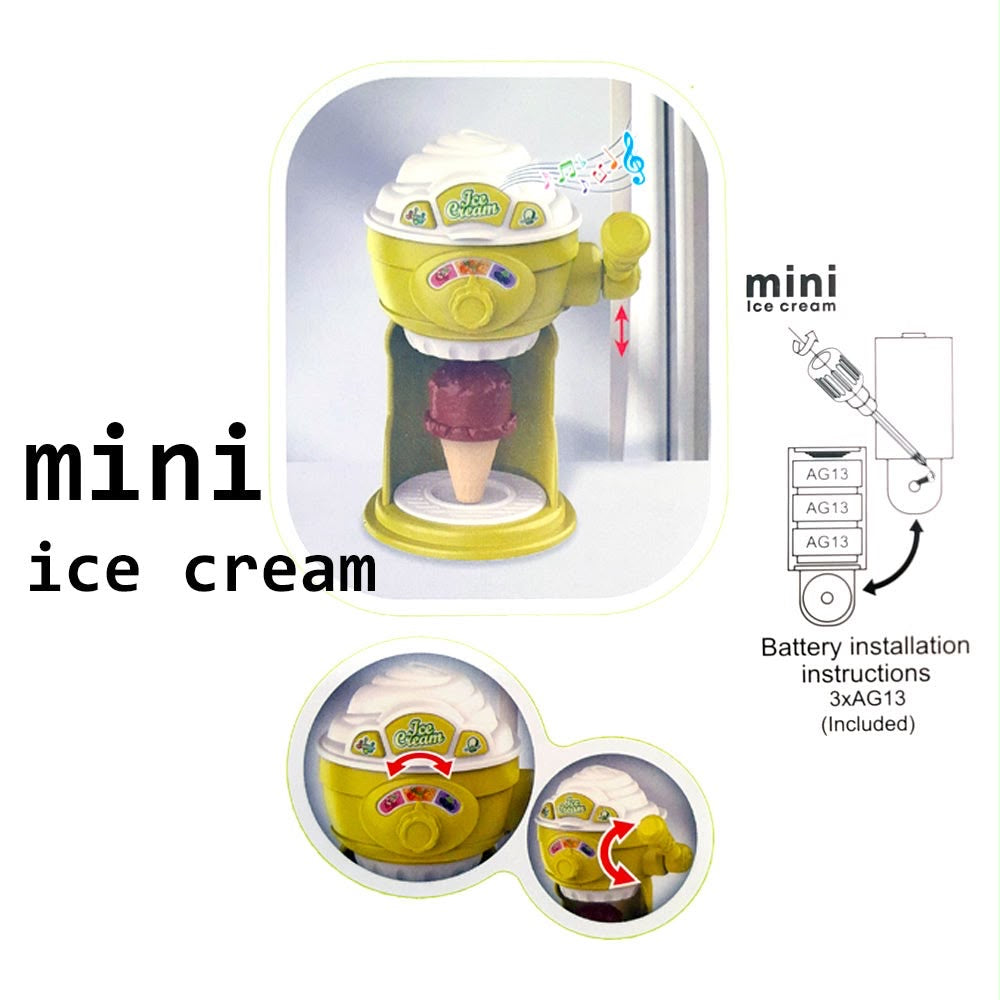 4-Piece Kids Mini Kitchen Appliance Toy Set