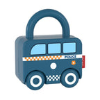 Car-Shaped Number Lock & Key Learning Toy Set for Kids - 3 pcs