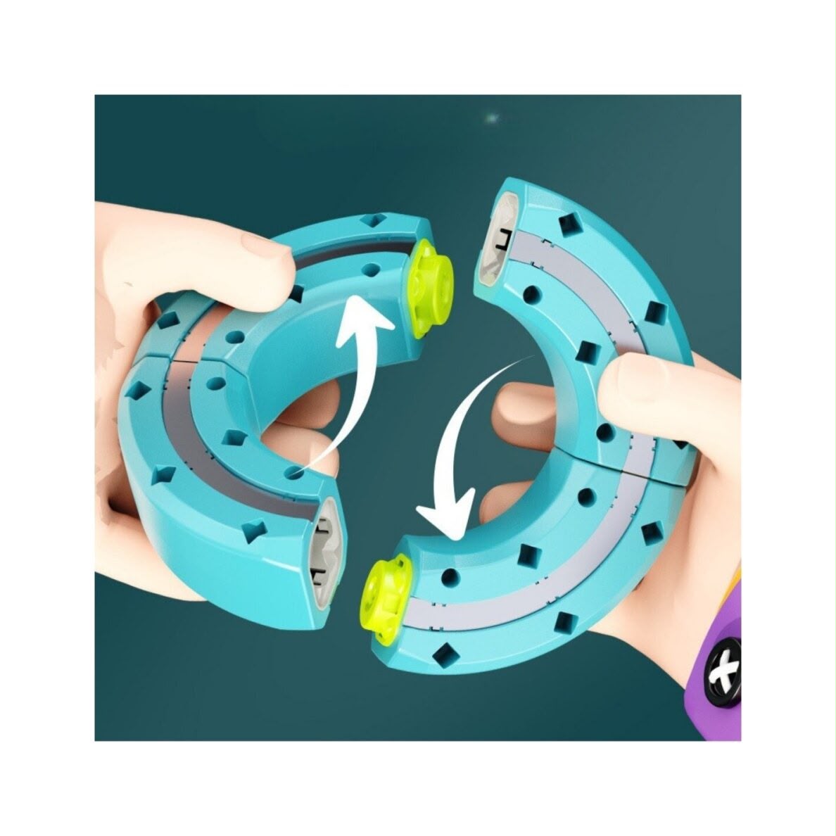Magnetic Track Go! Gravity-Defying Electric Train Set