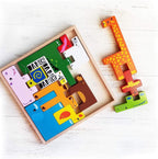 Wooden Animal Creative Wooden Puzzle Board
