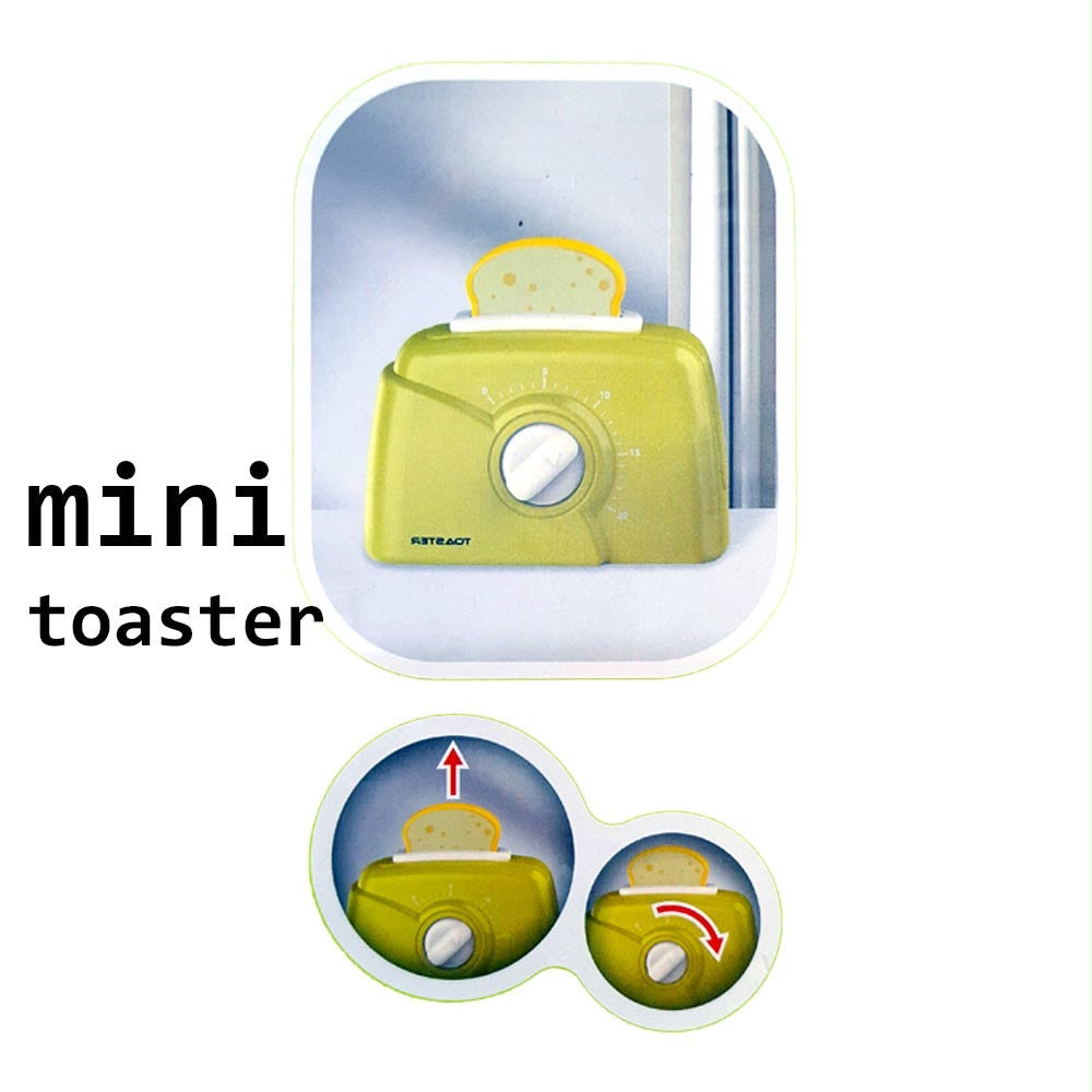 4-Piece Kids Mini Kitchen Appliance Toy Set