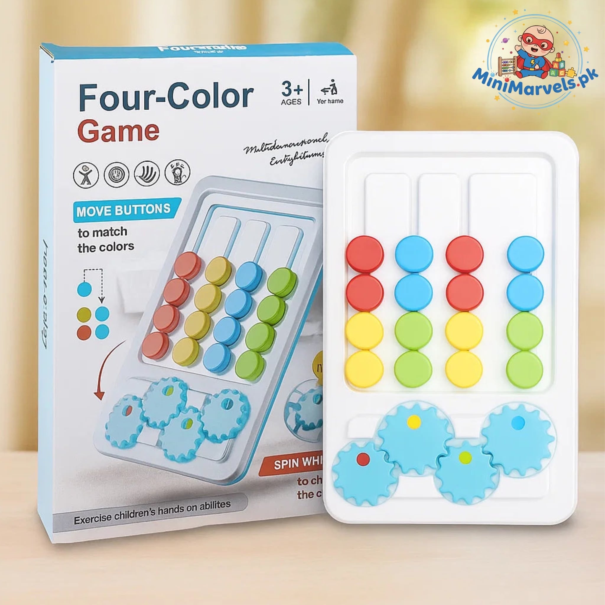 Four Color Matching Game