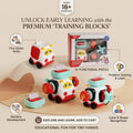 Training Busy Board Activity Car Blocks – Montessori Educational Learning Toy for Toddlers