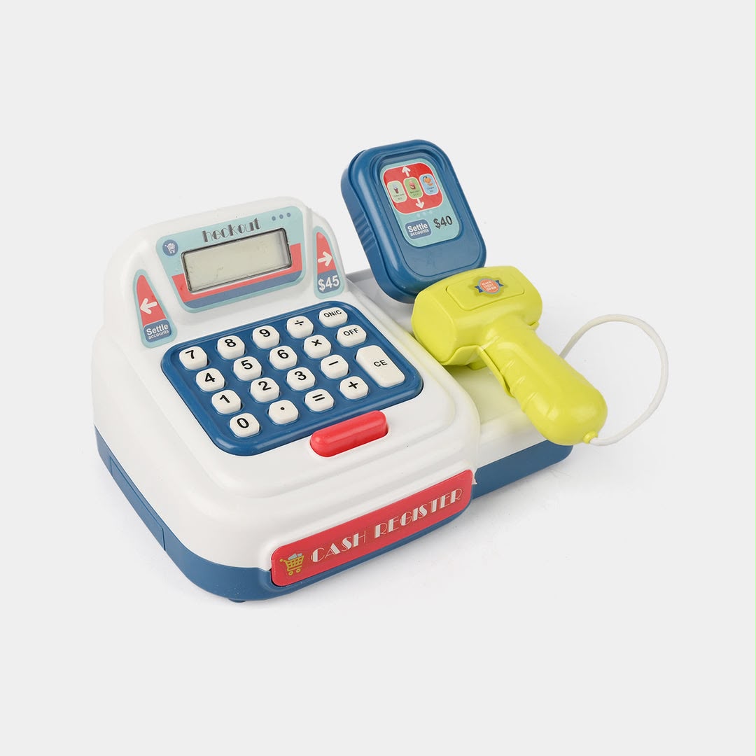 Interactive Cash Register Toy Set for Kids – Educational Pretend Play