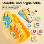 Arithmetic Finger Counting Blocks For Kids