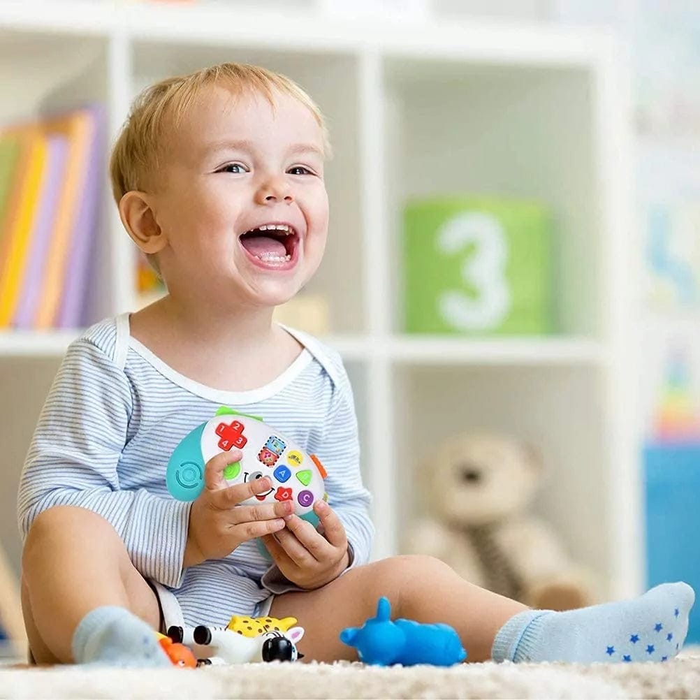 Baby Musical Game Controller Toy with Lights & Sounds – Educational Learning Toy for Toddlers 18+ Months