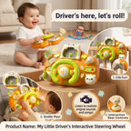 My Little Driver Interactive Baby Steering Wheel Toy