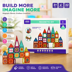 Magnetic DIY Tiles - 32 pcs