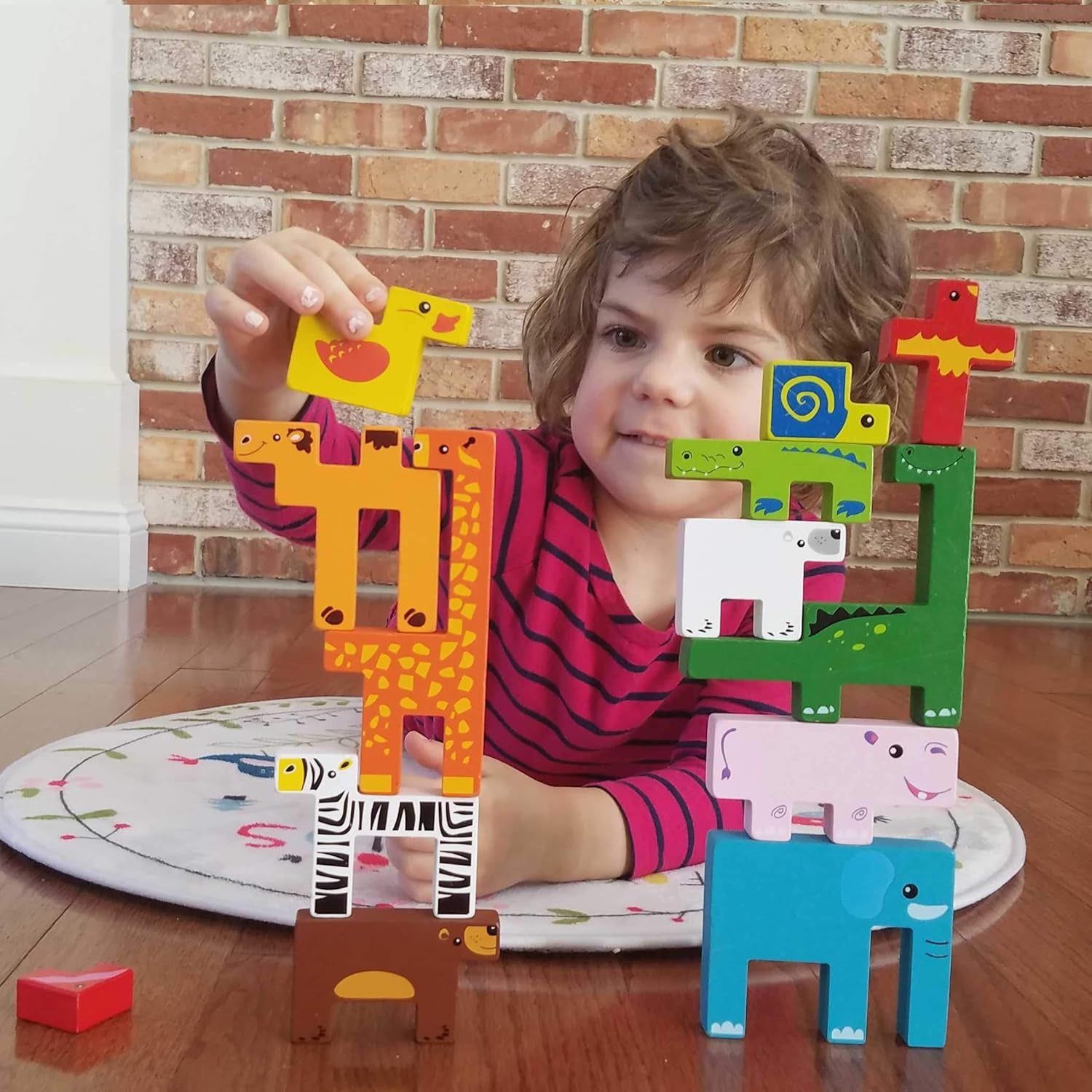 Wooden Animal Creative Wooden Puzzle Board