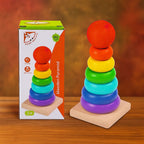 Wooden Pyramid Ring Tower