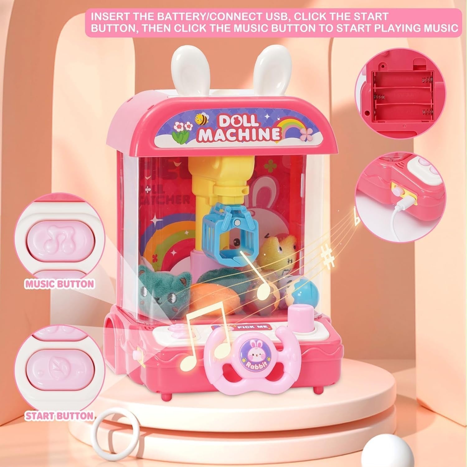 Claw Machine Toy for Kids
