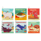 Fabric Cloth Books for Babies (Set of 6)