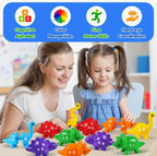A-Z Alphabet Matching Dinosaurs – Double Sided ABC Learning Toys