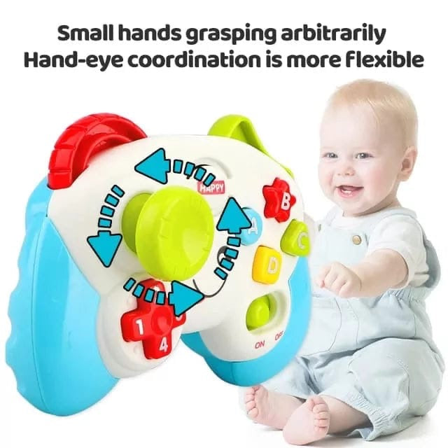 Baby Musical Game Controller Toy with Lights & Sounds – Educational Learning Toy for Toddlers 18+ Months