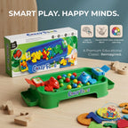 Crazy Frog Hungry Frog Game – Interactive Marble Champing Board Game & Fine Motor Skill Educational Toy for Kids