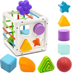 Play & Grow Sensory Shape Sorter Cube Baby Toy