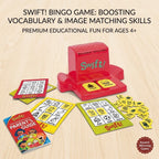 Educational Bingo Board Game for Kids & Toddlers – Double-Sided Cards Learning Game