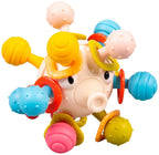 Spinning Puffer Fish Baby Rattle Sensory Toy
