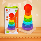 Wooden Pyramid Ring Tower