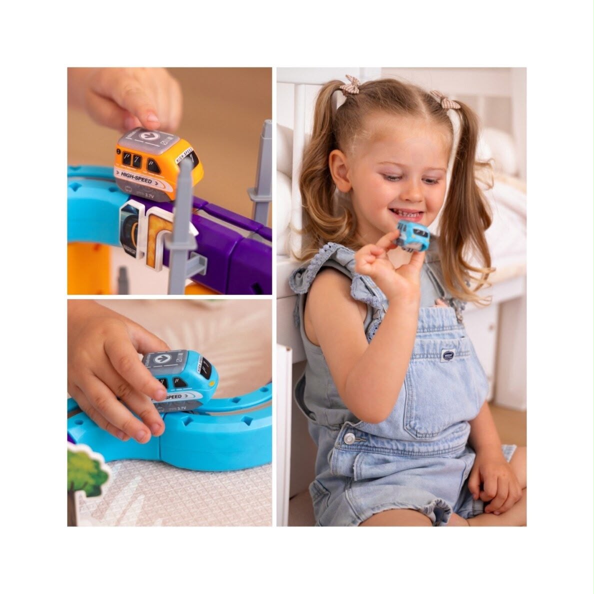 Magnetic Track Go! Gravity-Defying Electric Train Set