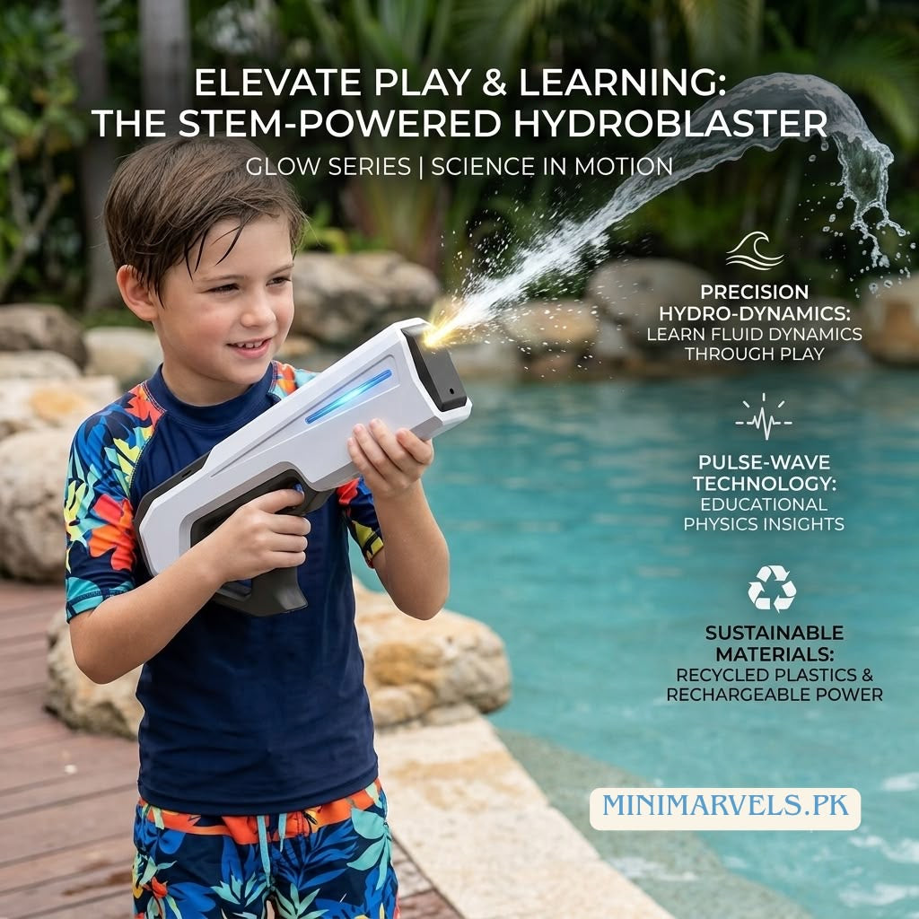 Electric Pulse-Wave Hydroblaster – Automatic Refill STEM Water Toy