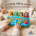 Pop-Up Animals Early Learning Toy – Interactive Educational Toy for Toddlers