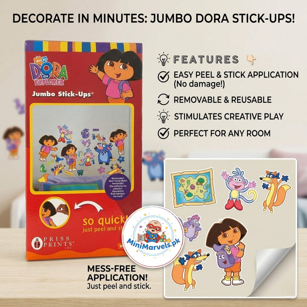 Dora the Explorer Jumbo Stick-Ups