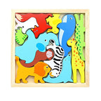 3D Wooden Jigsaw Puzzle Boards