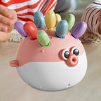 Pufferfish Building Toy for Kids – Fine Motor Skills & Color Matching Educational Montessori Toy