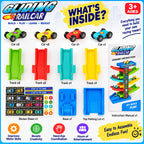 DIY Gliding Rail Car Track Set for Kids | Educational Racing Toy 3+