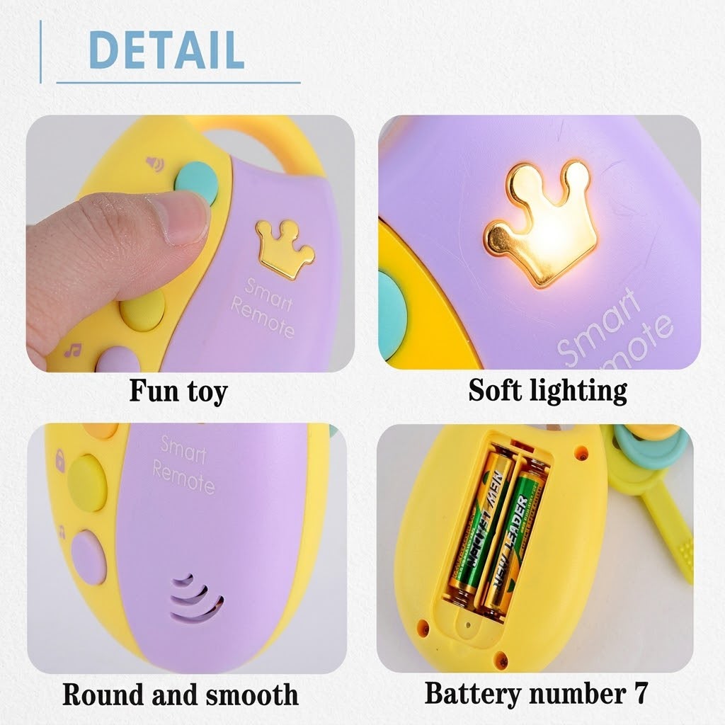 My First Smart Remote Toy for Toddlers | Musical Learning Toy
