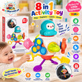 8-in-1 Activity Toy for Toddlers – Interactive Educational Sensory Learning Toy