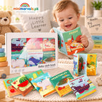 Fabric Cloth Books for Babies (Set of 6)