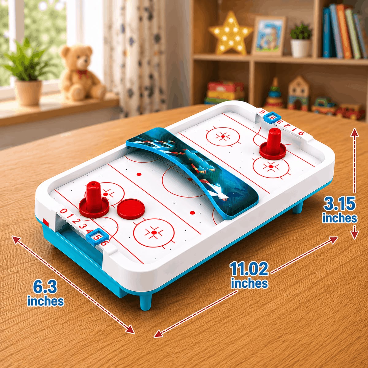 Kids Air Hockey Table – 2 Player Indoor Game