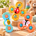 Baby Rattle Spinner Toy – Sensory Spinning Rattle for Babies