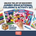 Jumbo Coloring & Activity Books