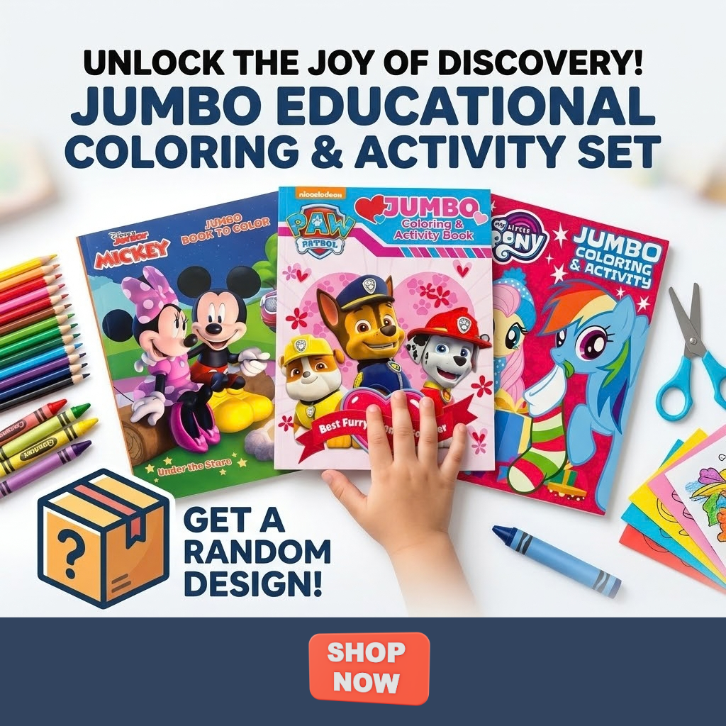 Jumbo Coloring & Activity Books