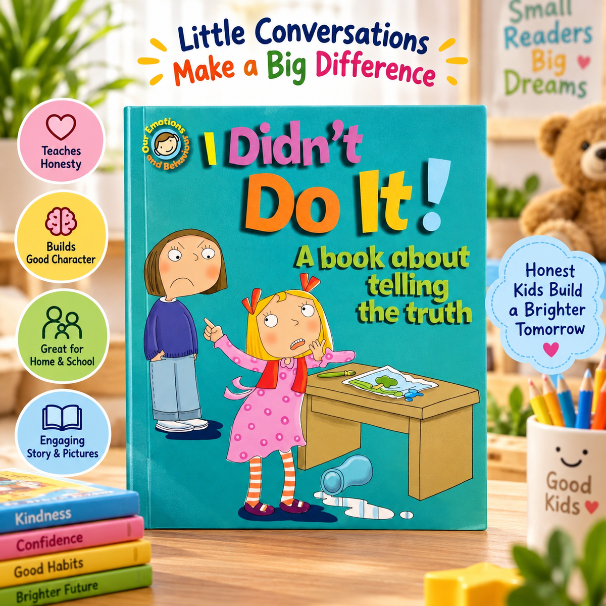 I Didn’t Do It! – Kids Educational Book About Honesty & Telling the Truth