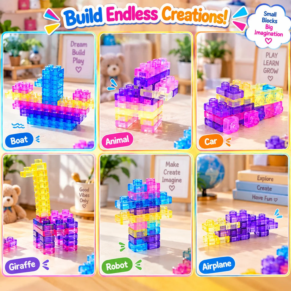 Jelly Gummy Blocks - 40 Pcs