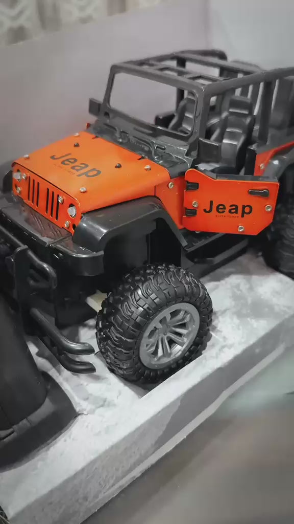 RC Off-Road Jeep Toy for Kids - Remote Control 4x4 Monster Truck