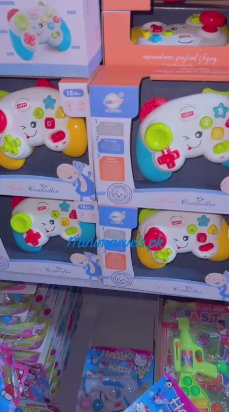 Baby Musical Game Controller Toy with Lights & Sounds – Educational Learning Toy for Toddlers 18+ Months