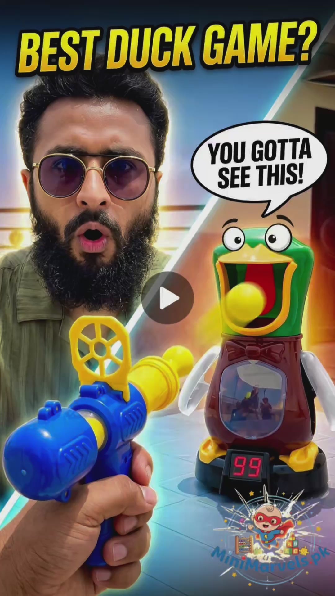 Duck Run Moving Target Game for Kids